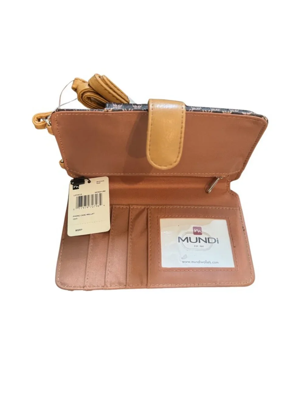 Mundi Phone Case Wallet - NWT
